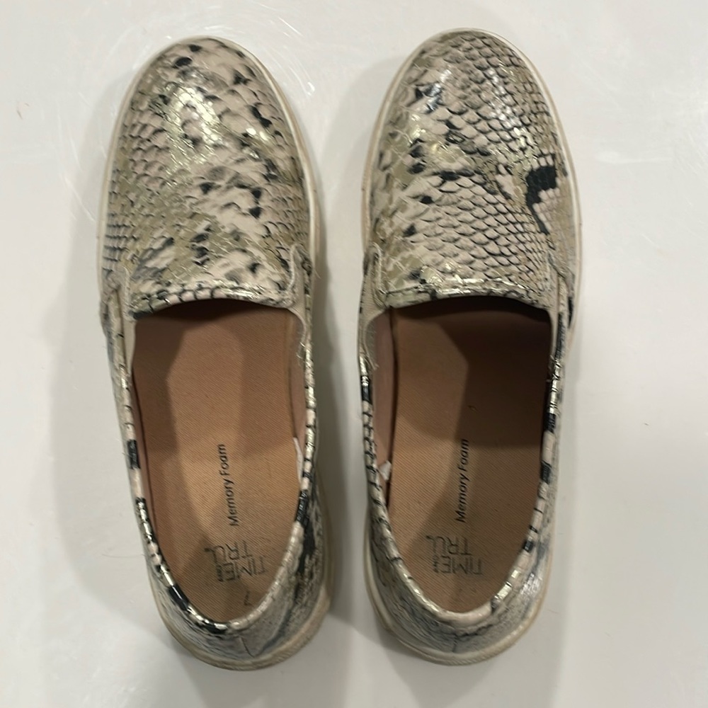 Snake skin slide on
